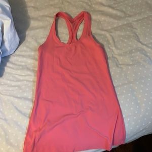 size 4 racer back tank! color no longer sold